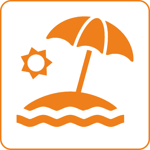 Галечный пляж-400 м